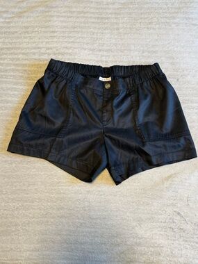 Isabel Maternity by Ingrid & Isabel Black Elastic Shorts Classic NWOT M